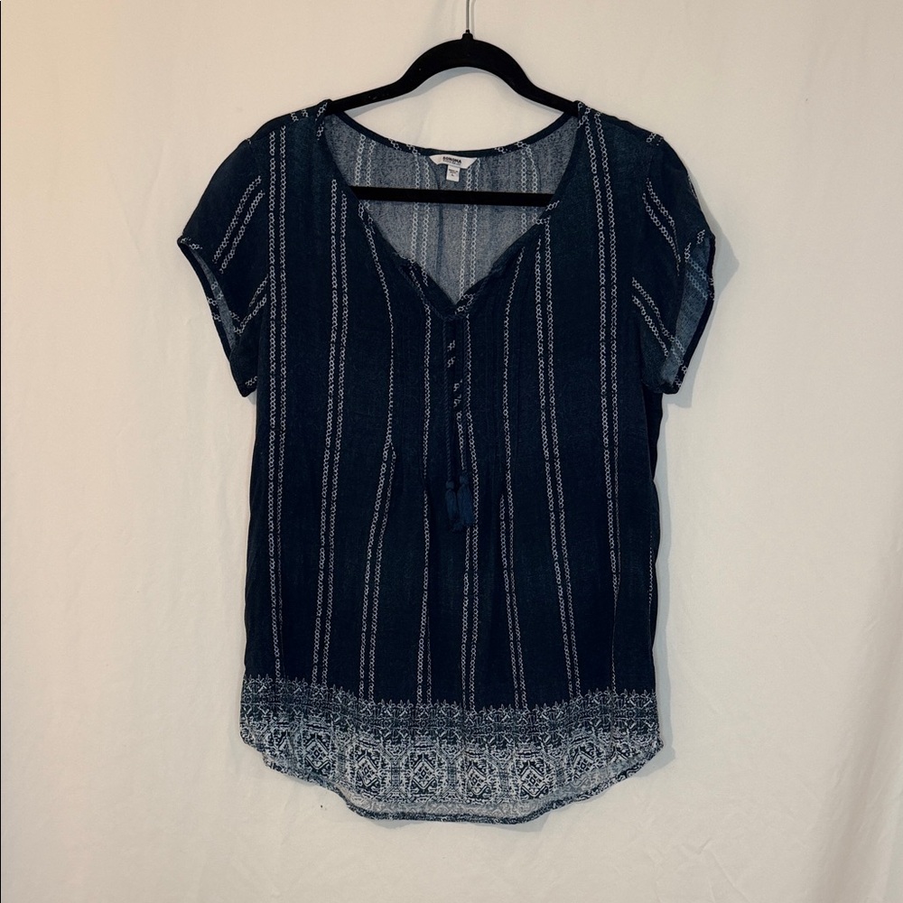 Navy Blue Women’s Top